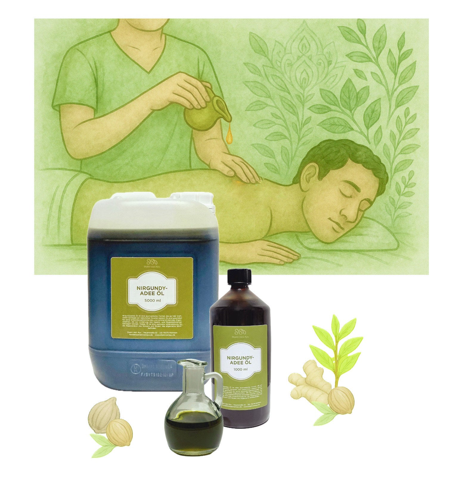 nirgundyadee öl, ayurveda massageöl, massageöl ayurveda, ayurvedisches massageöl, ayurveda massageöl vata, abhyanga öl, ayurveda körperöl, wellness massageöl, massageöl für körperpflege, massageöl für praxis, massageöl naturrein, massageöl ohne zusätze, pflanzliches massageöl, ayurvedisches körperöl, traditionelles ayurveda öl