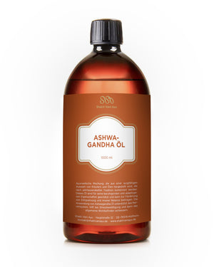 Massageöl ASHWAGANDHA ÖL - 1L Flasche