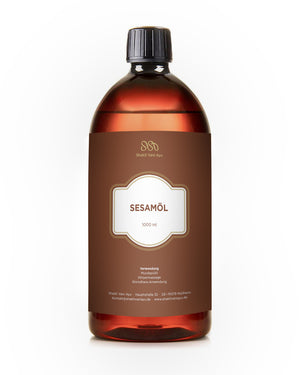 Massageöl Sesamöl 1L Flasche