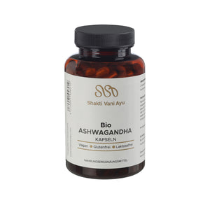 Bio Ashwagandha Kapseln (Bio-Zertifiziert) - 180 Kapseln