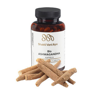 Bio Ashwagandha Kapseln (Bio-Zertifiziert) - 180 Kapseln