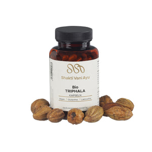 Bio Triphala Kapseln (Bio-Zertifiziert) - 180 Kapseln