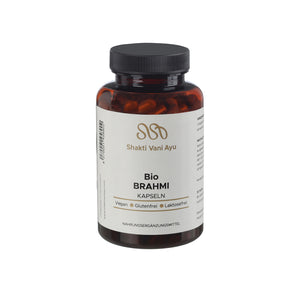 Bio Brahmi Kapseln (Bio-Zertifiziert) - 180 Kapseln